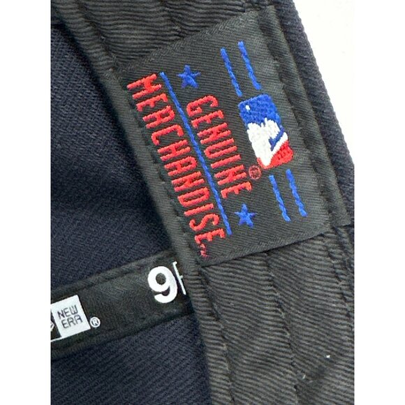 New Era 59FIFTY Youth Hat Boston Red Sox Fitted Navy Red Cap - Picture 5 of 9